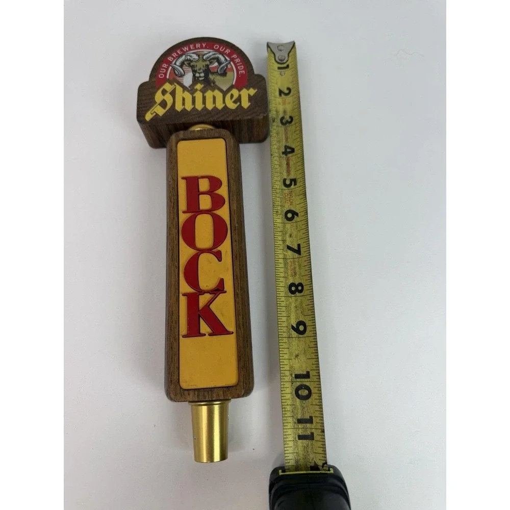 Shiner BOCK Ram Beer Tap Handle 